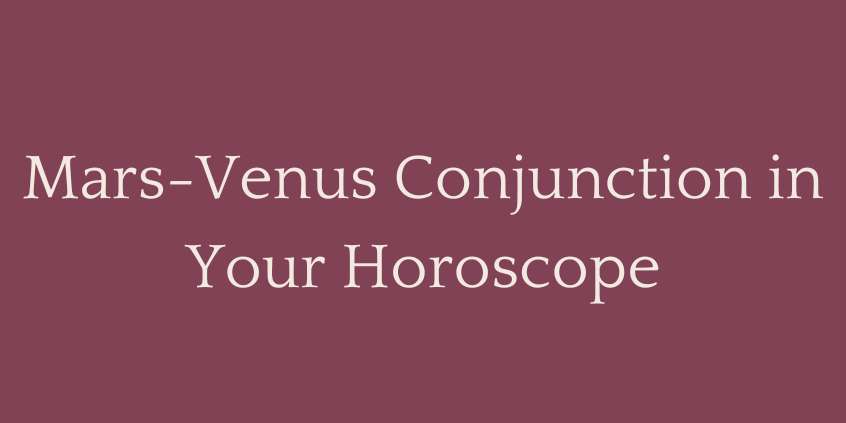 Mars Venus Conjunction